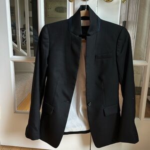 Jcrew regent blazer size 0 black